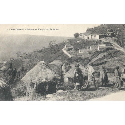 Tizi-Ouzou Habitations Kabyles sur le Bèloua